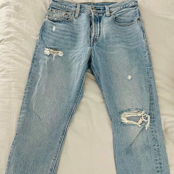 Levi 501 jeans, high rise straight leg - Picture 2 of 2